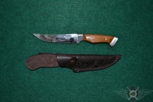 Нож_охотничий_Тигр_дл.ножа_246мм_с_рис_на_лезвии