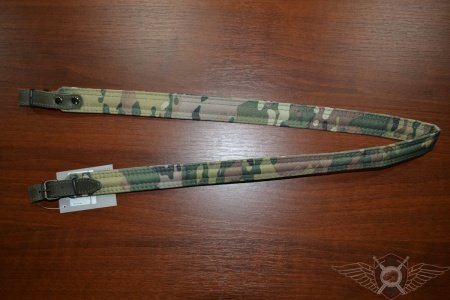 ремень на ружье прямой камуфляж (разные)
